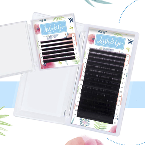 Черные ресницы Lash&Go (МИКС, 16 линий)