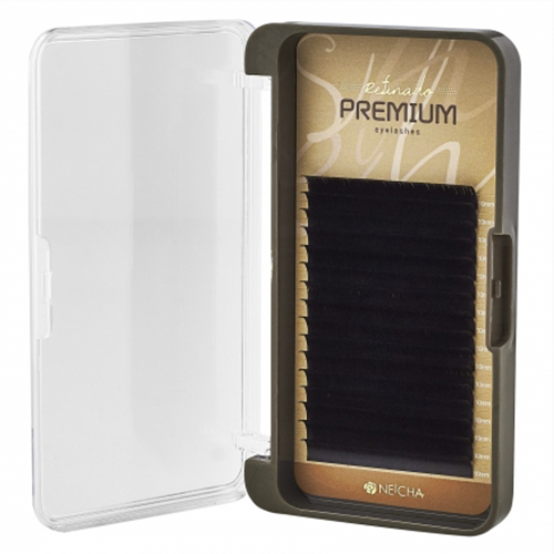 Черные ресницы NEICHA Refinado Premium (МИКС, 16 линий)