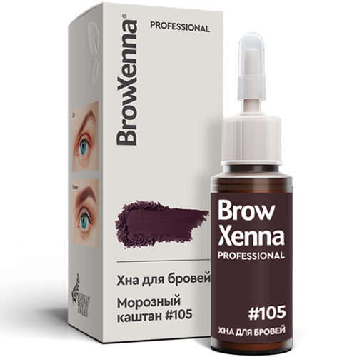 Хна BrowXenna во флаконе 10 мл