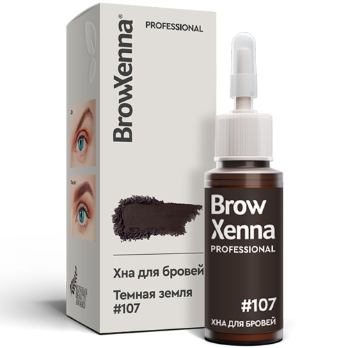 Хна BrowXenna во флаконе 10 мл