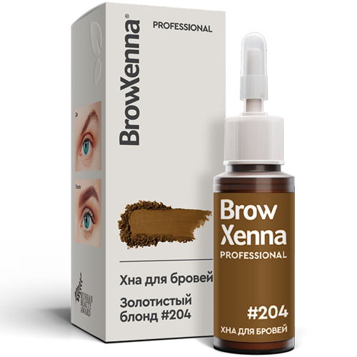 Хна BrowXenna во флаконе 10 мл
