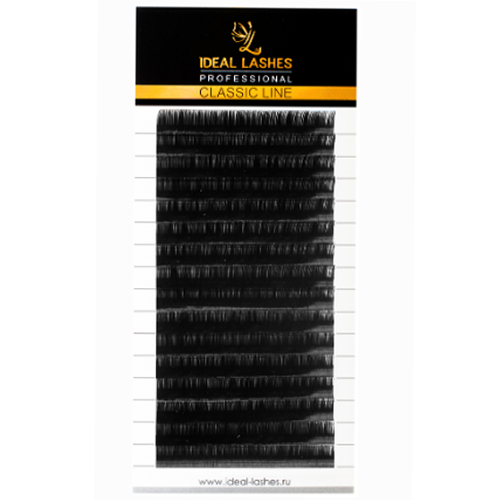 Черные ресницы Ideal Lashes Classic Line (МИКС, 16 линий)