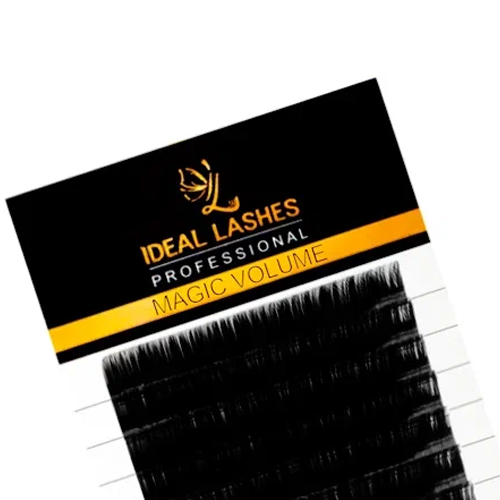 Черные ресницы IDEAL LASHES Magic Volume (МИКС, 16 линий)