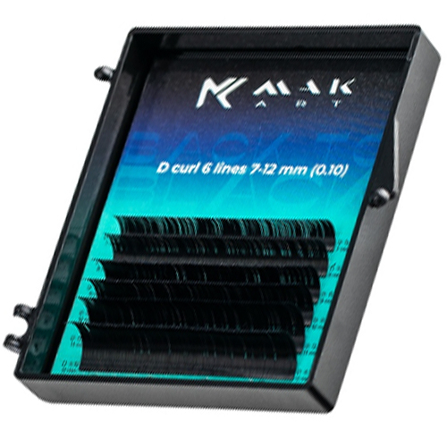 Черные ресницы MAKart Back to Black (МИКС, 6 линий)