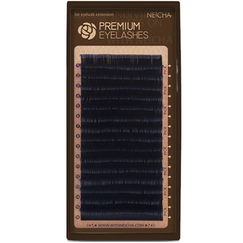 Черные ресницы NEICHA Premium (16 линий)