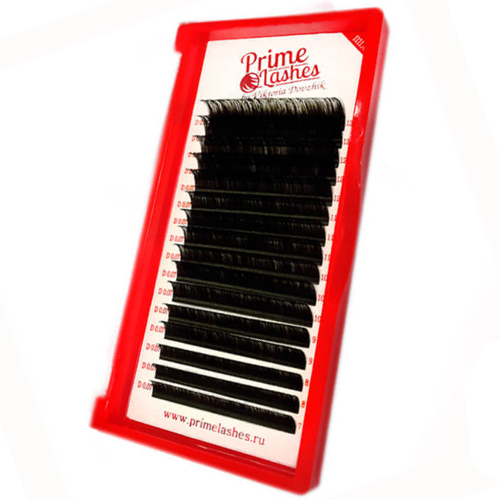 Чёрные ресницы Prime Lashes (МИКС) 16 линий