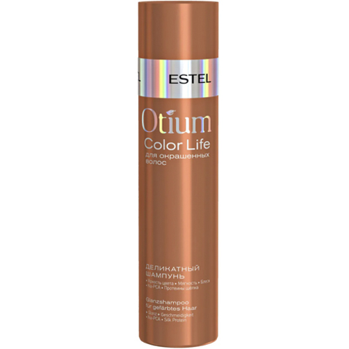 Деликатный шампунь для окрашенных волос ESTEL OTIUM COLOR LIFE 250 мл