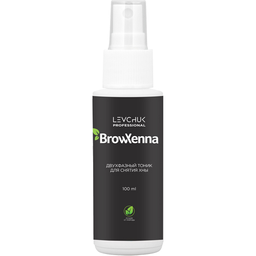 Двухфазный тоник для снятия хны BrowXenna 