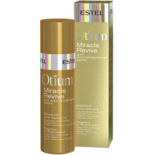 Эликсир для волос "Сила кератина" ESTEL OTIUM MIRACLE REVIVE 100 мл