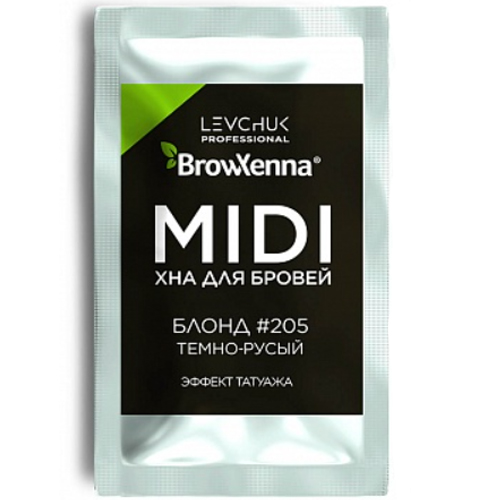 Хна для бровей BrowXenna MIDI в саше 3 г