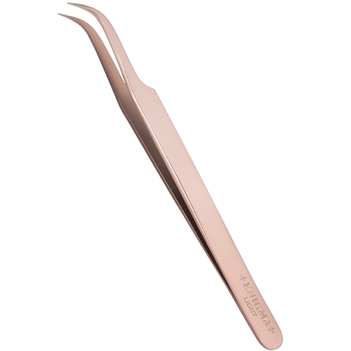 Пинцет для наращивания ресниц Enigma Light (Rose Gold)