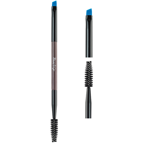 Кисть Brow&Go скошенная с щеточкой