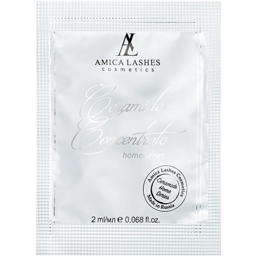 Концентрат для бровей и ресниц Amica Lashes Ceramide Concentrate Home Series для домашнего ухода