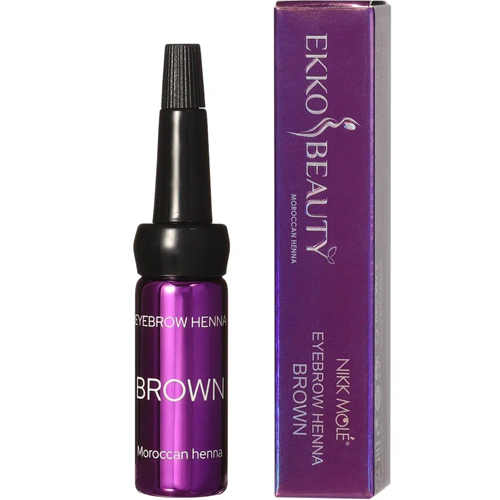 Хна для бровей с эффектом биотатуажа EkkoBeauty 7 г