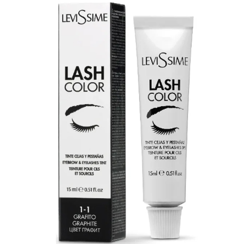 Краска для бровей и ресниц LevisSime Lash Color (в тубе) 15 мл