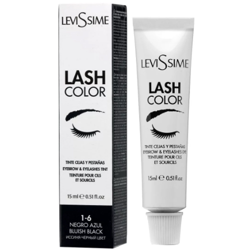Краска для бровей и ресниц LevisSime Lash Color (в тубе) 15 мл