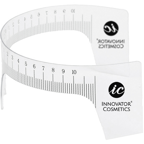 Линейка для разметки бровей пластиковая Innovator Cosmetics