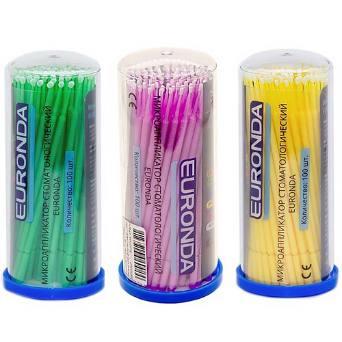 Microbrush (микробраш) аппликатор Euronda 100 шт.