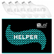 Набор гребешков для ресниц InLei Helper (5 шт.)