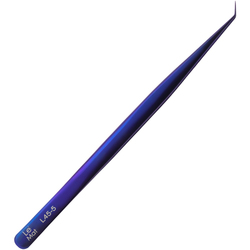 Пинцет для ресниц LE MAITRE "Expert" LONG L 45-5 (Blue-Purple)
