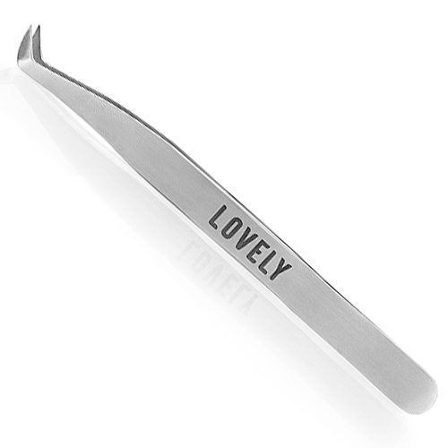 Пинцет для ресниц LOVELY тип "Круглый сапожок"