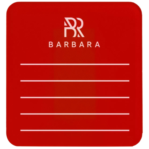 Фирменный планшет для ресниц на руку BARBARA