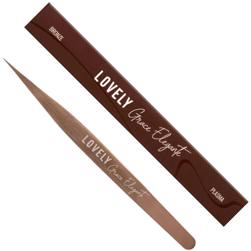 Пинцет для наращивания ресниц Lovely NanoFiber Grace Elegante