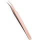 Пинцет для наращивания ресниц Enigma Light (Rose Gold)