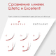 Черные ресницы Le Maitre "Estetic" (МИКС, 16 линий)