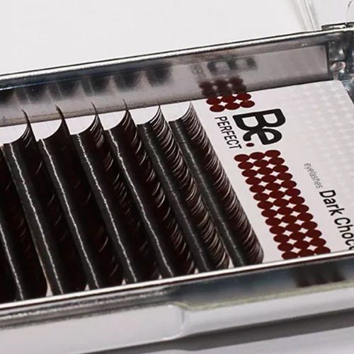 Коричневые ресницы BE PERFECT Dark Chocolate (16 линий)