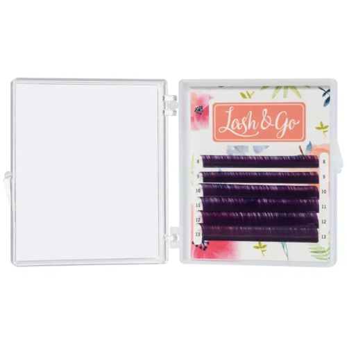 Цветные ресницы Lash&Go (МИКС, 6 линий)