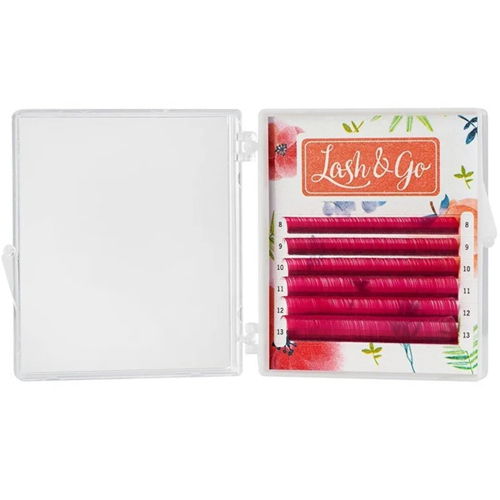 Цветные ресницы Lash&Go (МИКС, 6 линий)