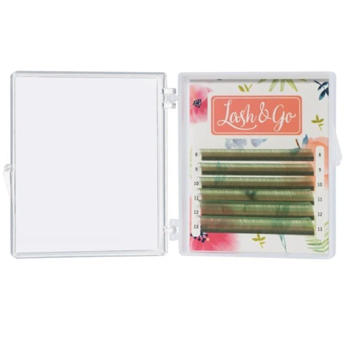 Цветные ресницы Lash&Go (МИКС, 6 линий)