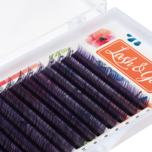 Цветные ресницы Lash&Go (МИКС, 16 линий)