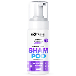 Шампунь для ресниц EXTREME LOOK "EYELASH FOAM SHAMPOO" 100 мл