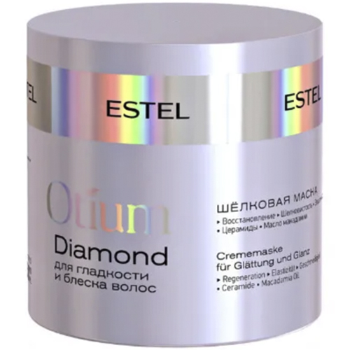 Шёлковая маска для гладкости и блеска волос ESTEL OTIUM DIAMOND 300 мл