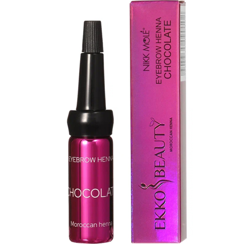 Хна для бровей с эффектом биотатуажа EkkoBeauty 7 г