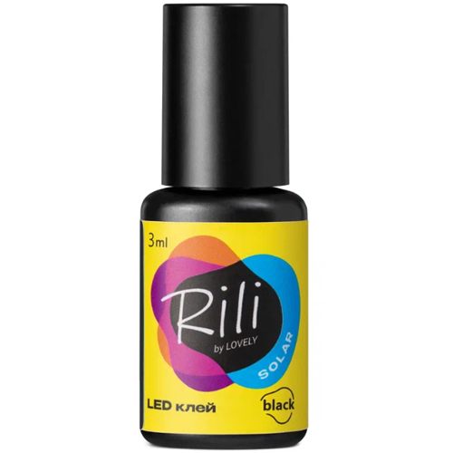 LED UV Клей для ресниц RILI "Solar" (black)