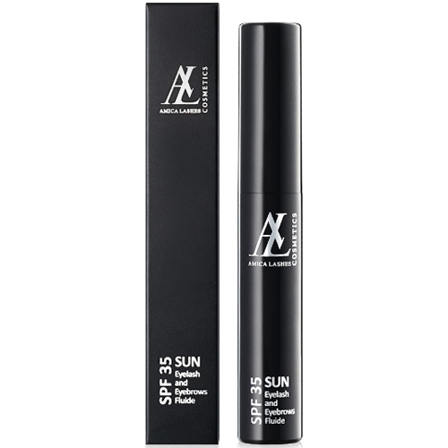 Солнцезащитный флюид для ресниц и бровей Amica Lashes SUN Fluide SPF35 8 мл