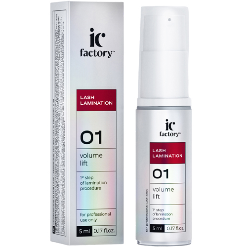 Составы для ламинирования ресниц IC FACTORY (помпа) 5 мл