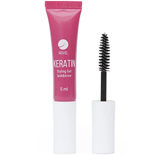 Средство для ухода за ресницами и бровями NOVEL Keratin Styling Gel lash&brow