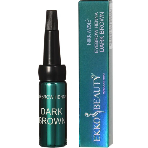 Хна для бровей с эффектом биотатуажа EkkoBeauty 7 г