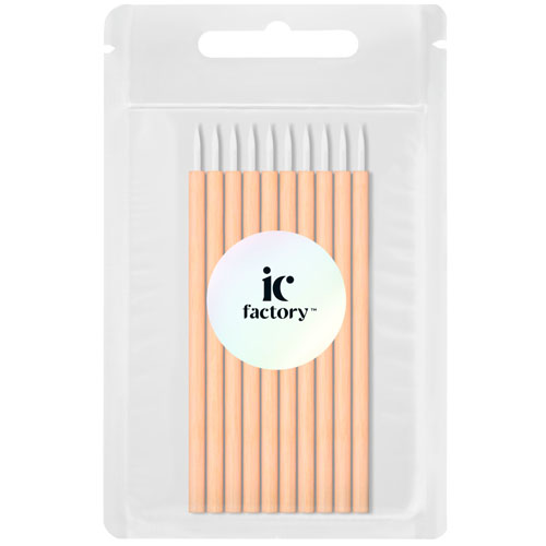 Кисть-аппликатор для тонкого нанесения с бамбуковой ручкой IC FACTORY (10 шт.)