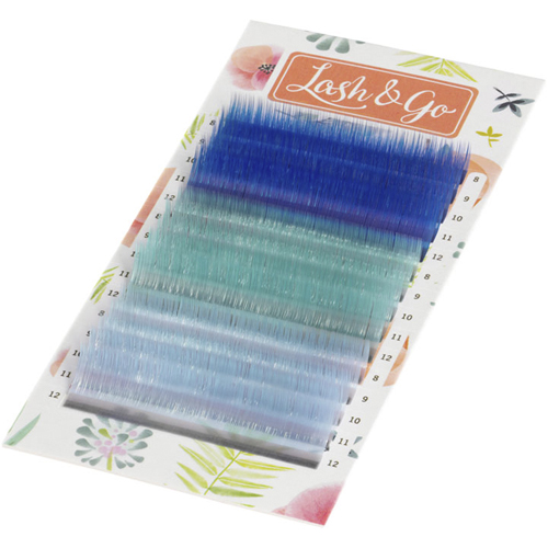 Цветные ресницы Lash&Go (МИКС, 15 линий)