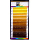 Цветные ресницы OLLURE Color MIX №4 (МИКС, 20 линий)
