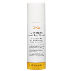 Обезболивающий спрей-анестетик с лидокаином GIGI Anesthetic Numbing Spray 42 г