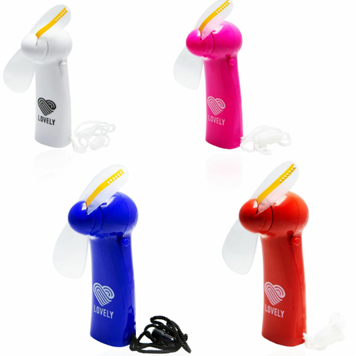 Мини-вентилятор LOVELY с LED-подсветкой