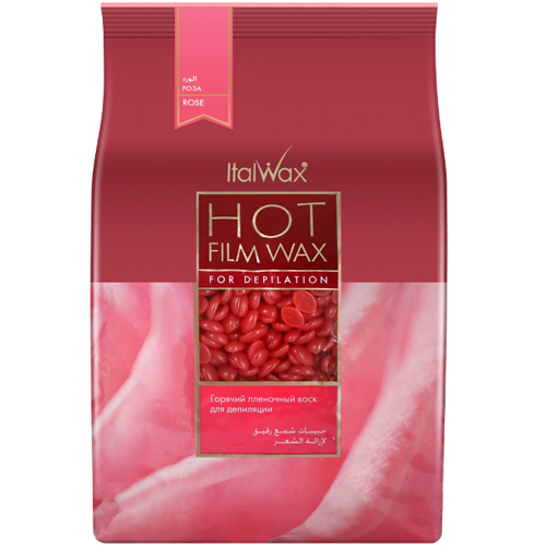 Воск пленочный горячий Italwax "Роза" (гранулы)
