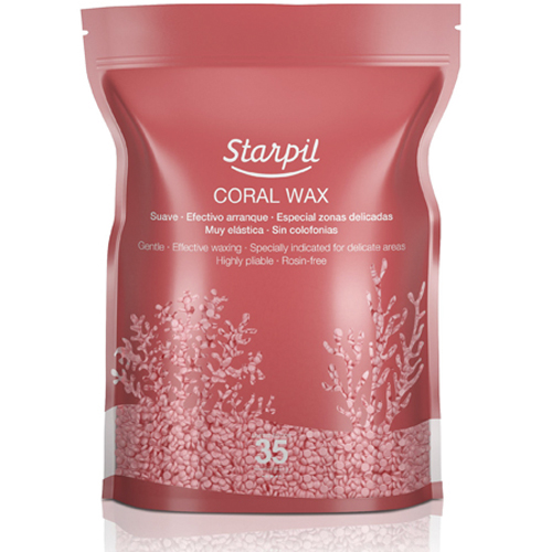 Воск полимерный высокоэластичный Starpil Coral (в гранулах)