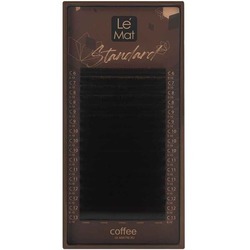 Коричневые ресницы Arabica Le Maitre "Standard Coffee" (16 линий)
